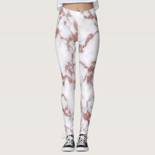 Leggings - White Rose Gold