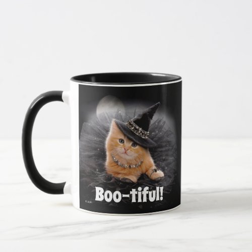 Glamorous Witch Kitten Mug
