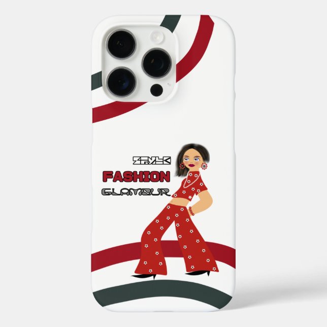 Glamorous woman Case-Mate iPhone case (Back)