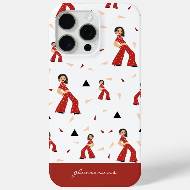Glamorous woman Case-Mate iPhone case (Back)