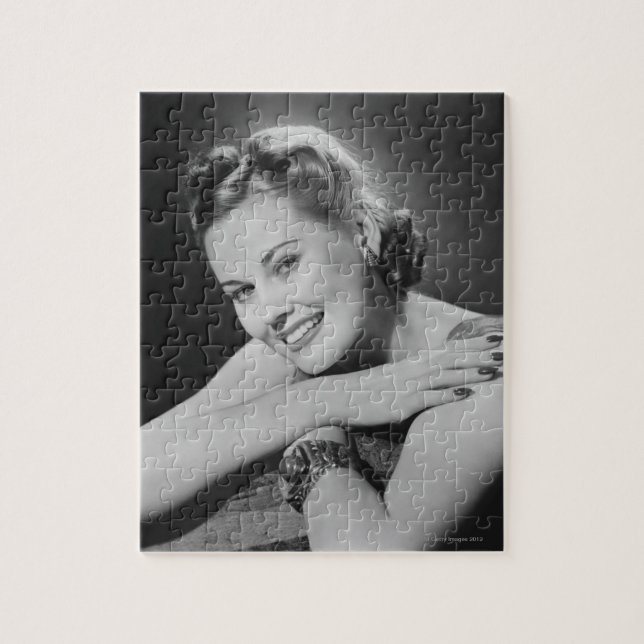 Glamorous Woman Jigsaw Puzzle (Vertical)