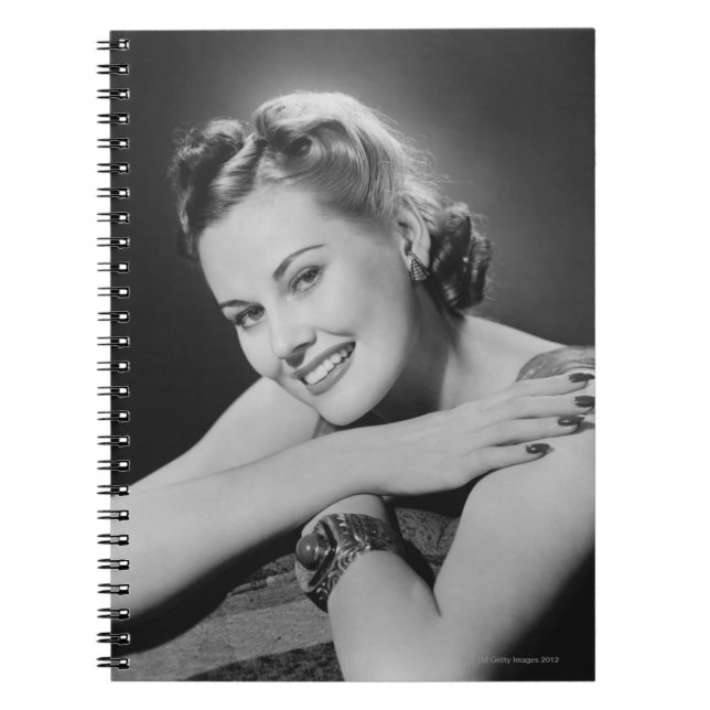 Glamorous Woman Notebook (Front)