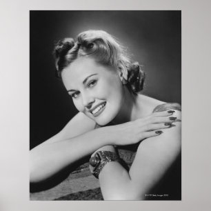 Glamorous Woman Poster