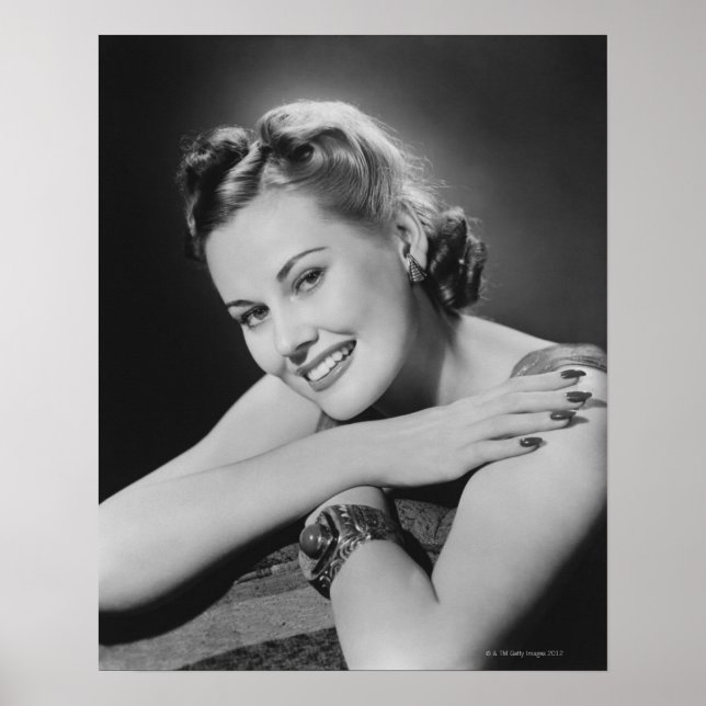 Glamorous Woman Poster (Front)