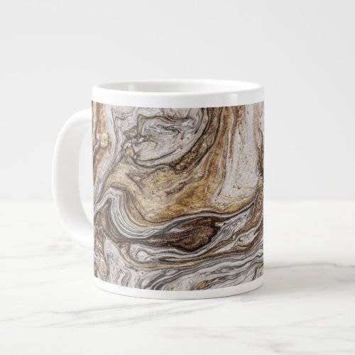 glamour 001 liquid brown colors giant coffee mug
