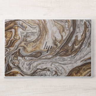glamour 001 liquid brown colors HP laptop skin