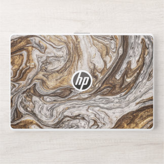 glamour 001 liquid brown colors HP laptop skin