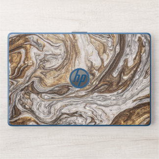 glamour 001 liquid brown colors HP laptop skin
