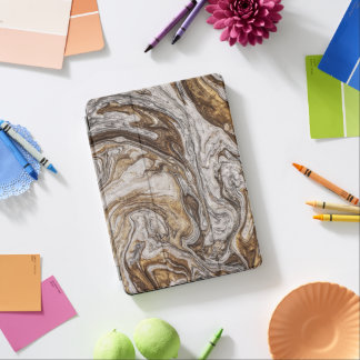 glamour 001 liquid brown colors iPad pro cover