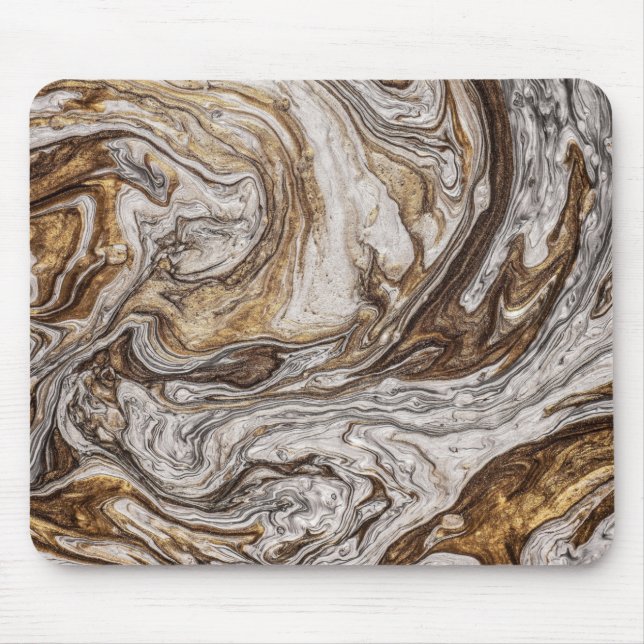 glamour 001 liquid brown colors mouse pad (Front)