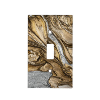 glamour 002 liquid brown colors light switch cover
