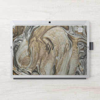 glamour 003 liquid brown colors HP laptop skin