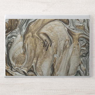 glamour 003 liquid brown colors HP laptop skin