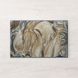 glamour 003 liquid brown colors HP laptop skin
