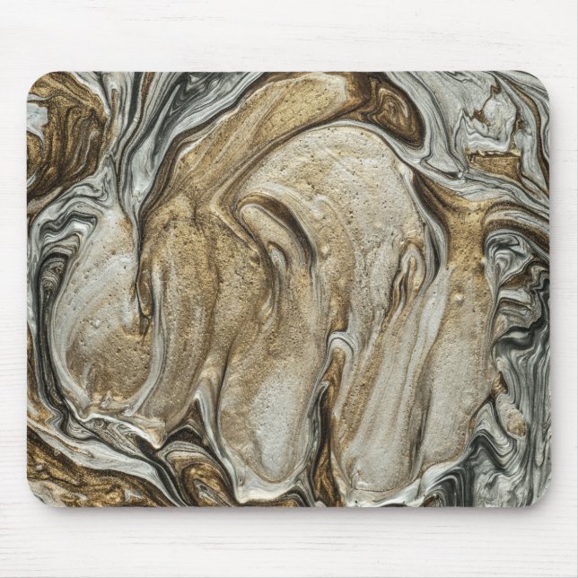 glamour 003 liquid brown colors mouse pad (Front)