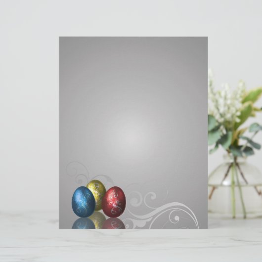 Glamour Easter Eggs - Letterhead (Standing Front)