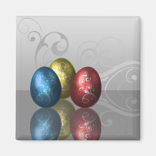 Glamour Easter Eggs - Magnet