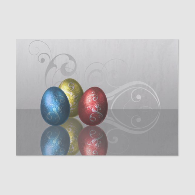 Glamour Easter Eggs - Tissue Paper (Front)