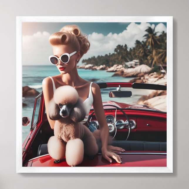 Glamour fashion luxury travel lifestyle photo framed art (Framed Front)