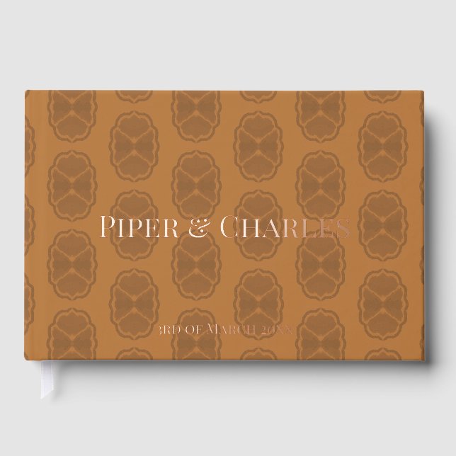 Glamour Foil Guest Book (Front)