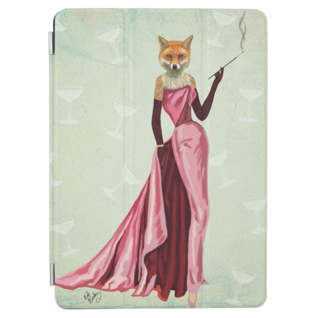 Glamour Fox in Pink 2 iPad Air Cover (Front)