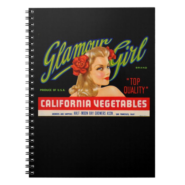 Glamour Girl Notebook (Front)