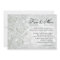 Glamour Glitter Luxe Bokeh Wedding | silver ice