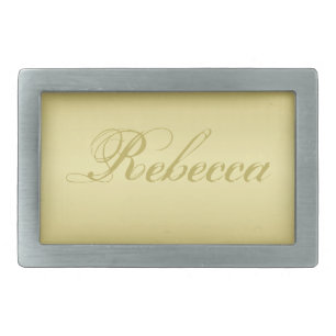 Glamour gold background Personalized Template Name Belt Buckle