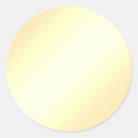 Glamour Gold Faux Foil Blank Elegant Chic Stickers
