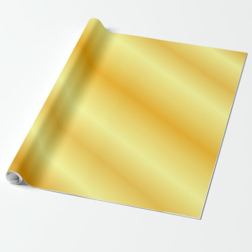 Glamour Gold Look Elegant Modern Template Gift Wrapping Paper