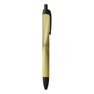 Glamour Gold Look Trendy Elegant Golden Template Pen