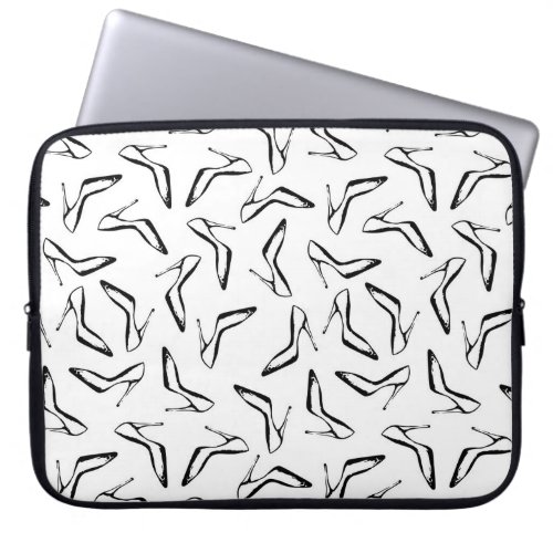 Glamour High Heels Hand Drawn Laptop Sleeve