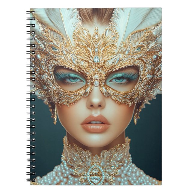 Glamour Ladies Spiral Notebooks15 Notebook (Front)