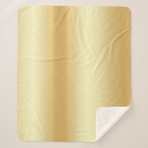 Glamour Modern Custom Faux Gold Blank Template Sherpa Blanket