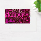 Glamour word cloud (Desk)