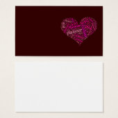 Glamour word cloud (Front & Back)