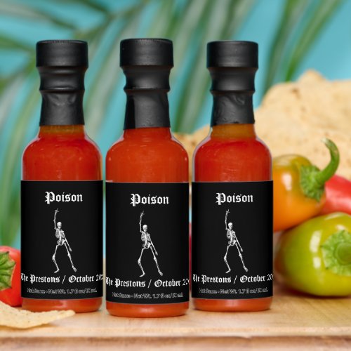 Glamourous Skeletons Poison Hot Sauces