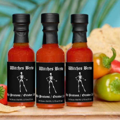 Glamourous Skeletons Witches Brew Hot Sauces