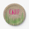 Glamping Birthday Party Paper Plate