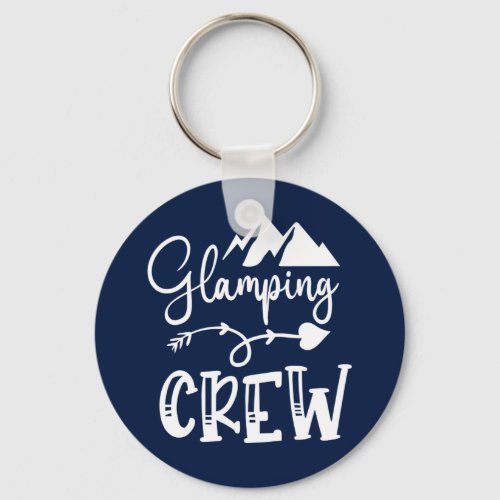 Glamping Camping Camper Accessories Keychain