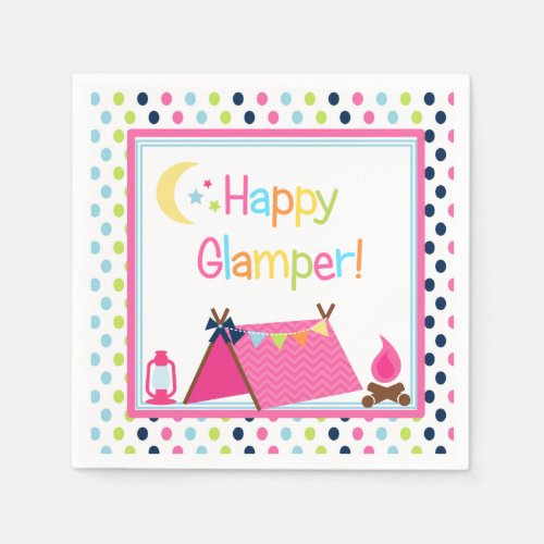 Glamping napkins