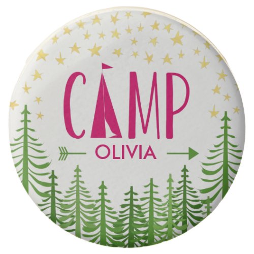 Glamping Party Chocolate Dipped Oreo