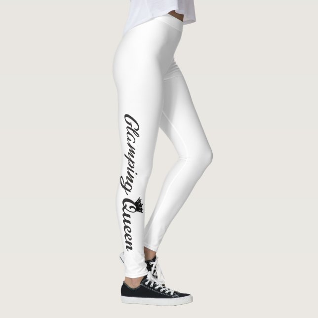 "Glamping QUEEN" Leggings (Right)