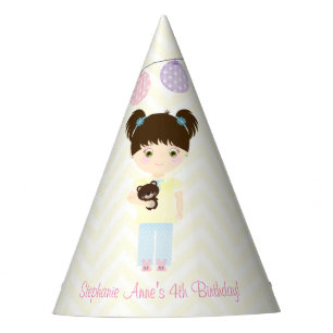 Glamping Sleepover Party Hat