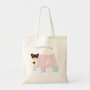 Glamping Sleepover Party Tote Bag