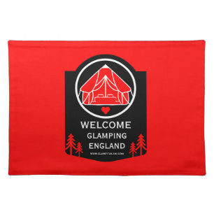 Glamping United Kingdom Business Cloth Placemat
