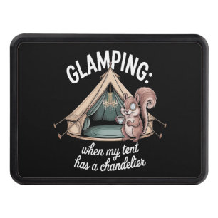 Glamping When My Tent Has A Chandelier Hitch Cover
