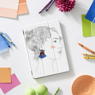 Glance Sketch - Portrait iPad Pro Cover