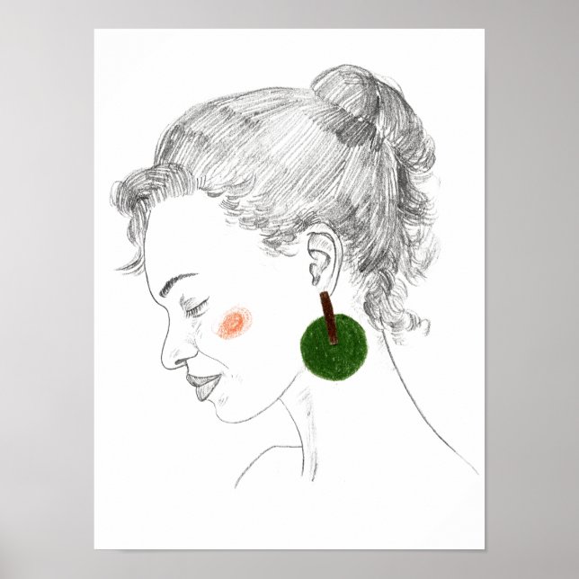 Glance Sketch Poster (Front)