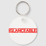 Glanceable Stamp Keychain